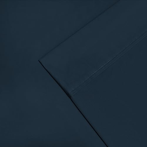 Miniatura 3 de BNM - Juego de sábanas de algodón egipcio de 1200 hilos, juego de sábanas de lujo, 1 sábana bajera de bolsillo profundo, 1 sábana encimera, 2 fundas