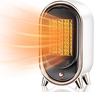 Space Heater Indoor, 900W Quiet Office Heater for Indoor ...