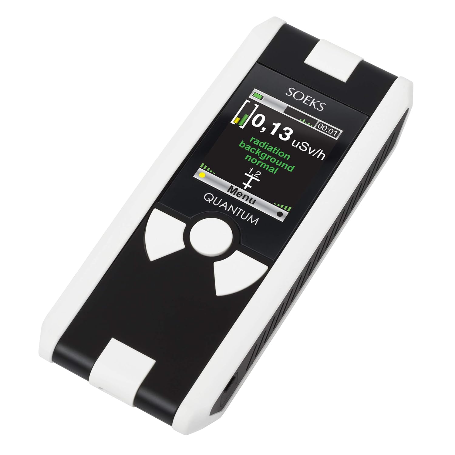 SOEKS Quantum Professional Radiation Detector Dosimeter Two Geiger Counter Tubes: Industrial & Scientific