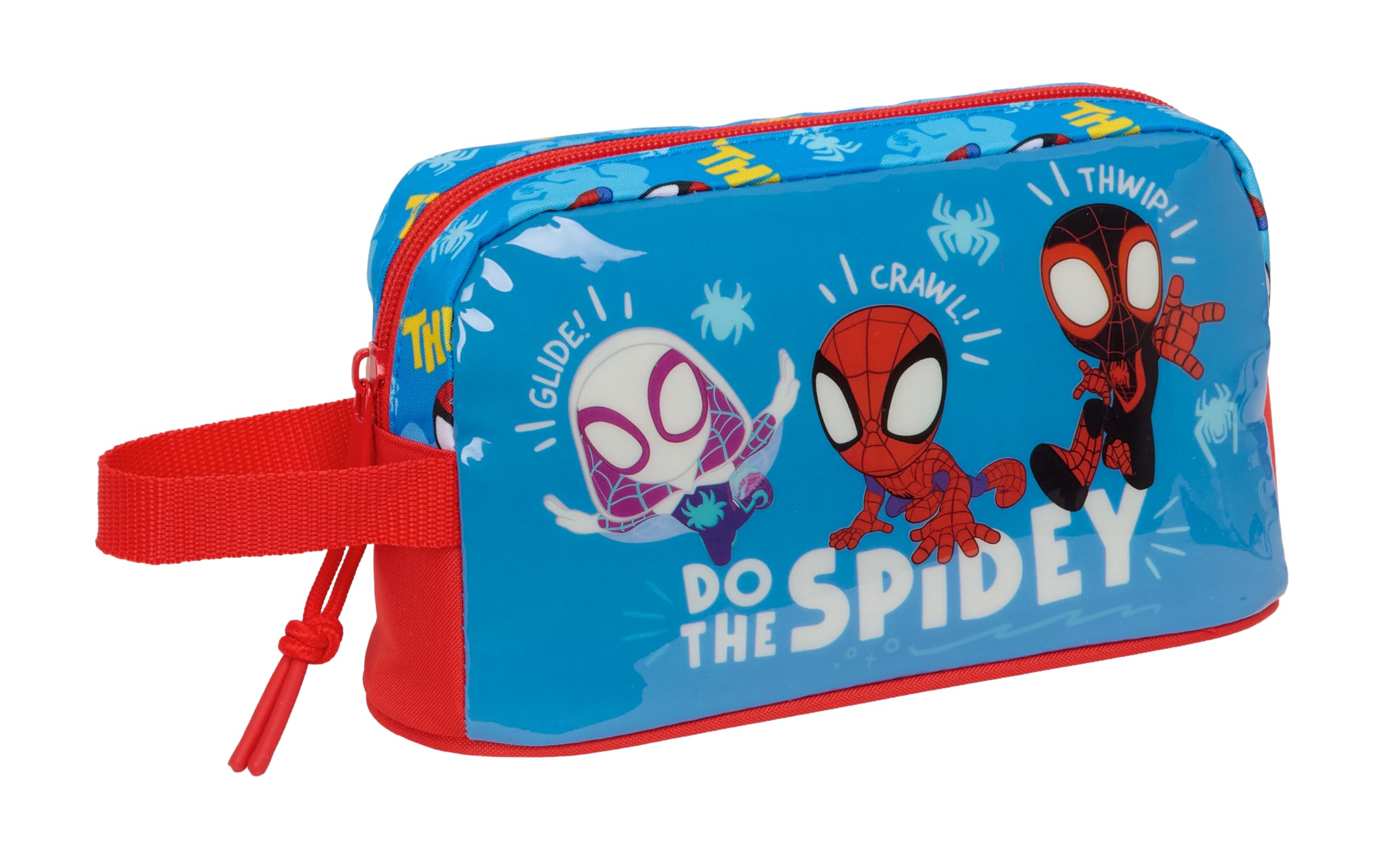 Spidey – Thermal Breakfast Holder, Thermo, Pencil Case, Quality and Maximum Resistance, Meal Holder, Recreation, 21.5 x 6.5 x 12 cm