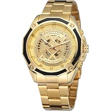 FORSINING Men's Full Automatic Mechanical Watch Skeleton Luxury Brand Military Watch
