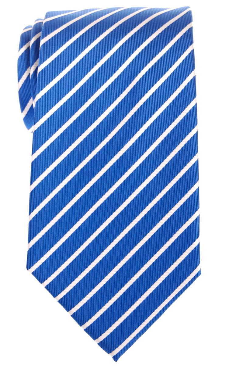 Retreez - Cravatta - Uomo Pink and Navy Blue Taglia unica