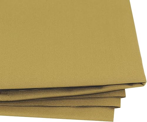 Tela impermeable de lona de 10 onzas, color caqui, 57 pulgadas de ancho por yarda