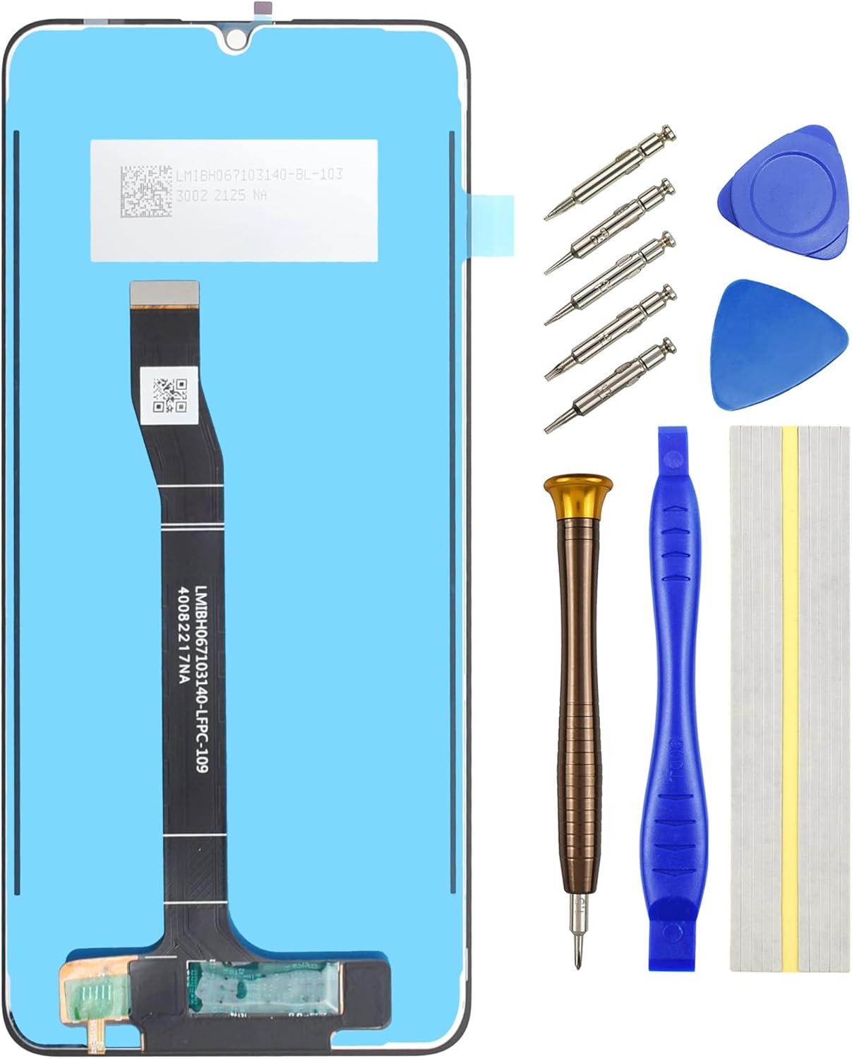 6.75" Complete LCD Touch Digitizer Screen Replacement for Huawei nova Y70 Plus nova Y70 MGA-LX9 MGA-LX9 Black