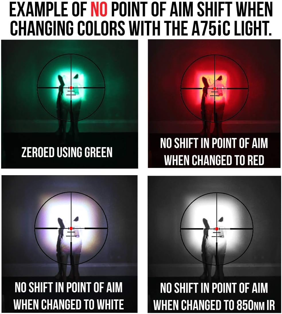 Wicked Lights A75iC 4-Color-in-1 (Green, Red, White, Bhutan Ubuy