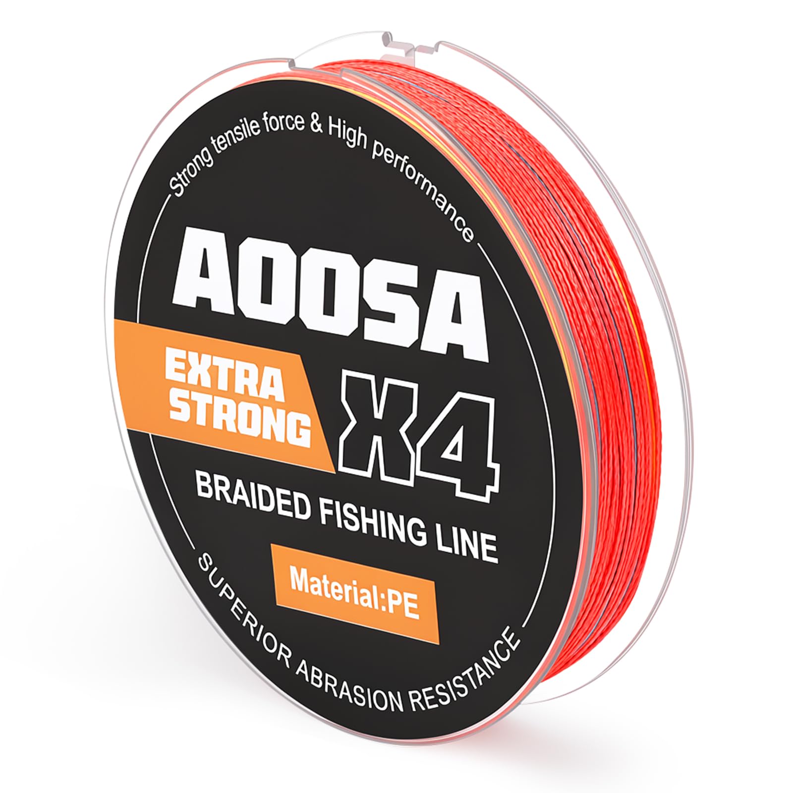 AOOSA 4 Strands Braided Fishing Line, 45LB / 20.4KG, 150M
