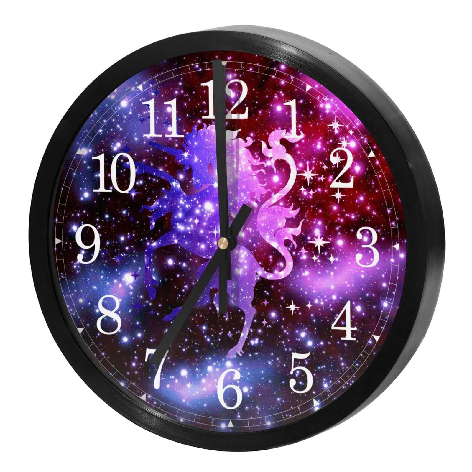 Horloge murale silencieuse sans tic-tac à quartz pour un sommeil préservé