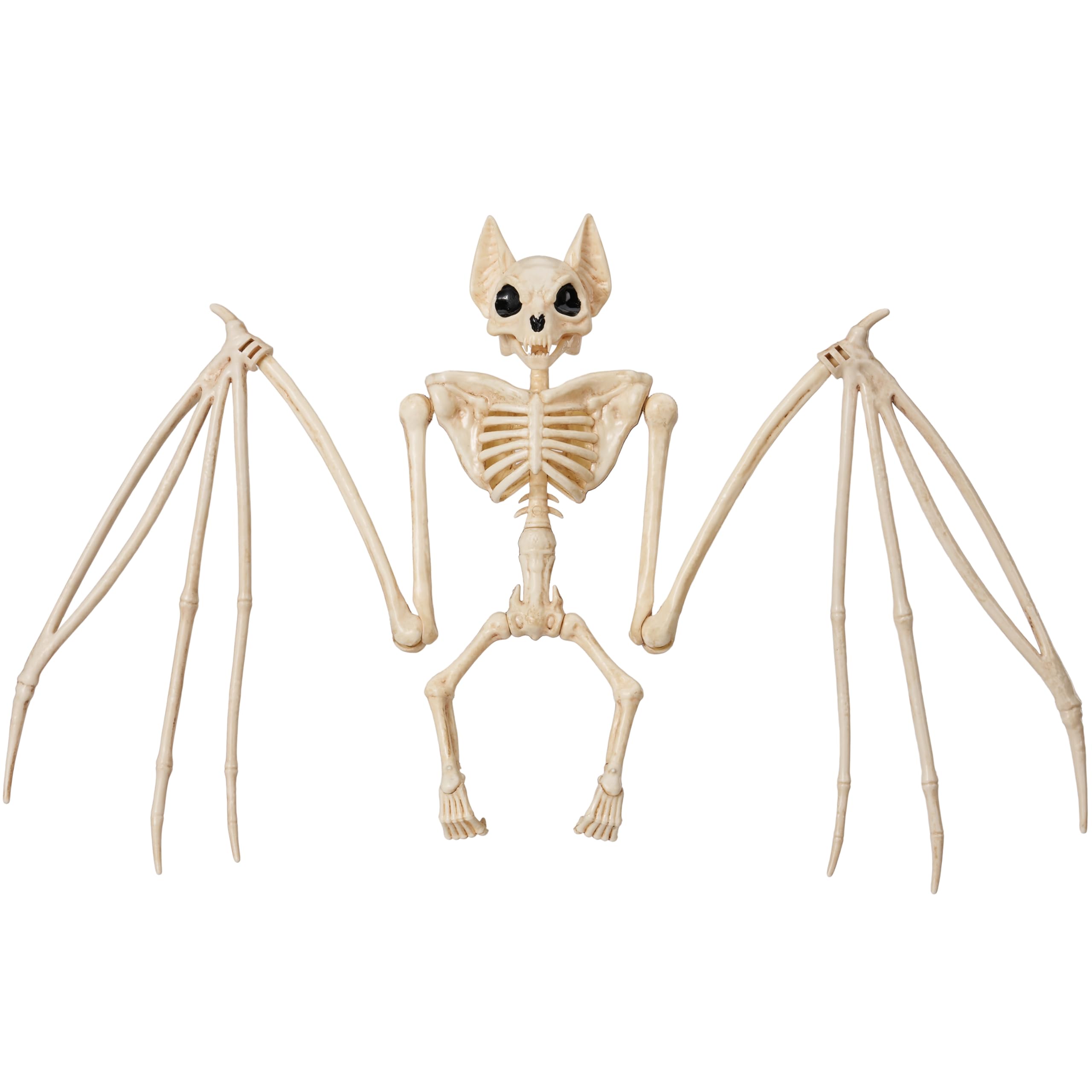 JOYIN Bat Skeleton Halloween Decoration 24 Inch Animal Skeleton Plastic Bones for Yard Garden Graveyard Haunted House Cemetery Outdoor Indoor Tabletop Decorations Halloween Party Favors Decor