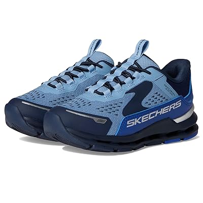 SKECHERS KIDS Hands Free Slip ins, Glide step + Vista Lane 404203L (Little Kid/Big Kid) Boys Shoes Blue/Navy