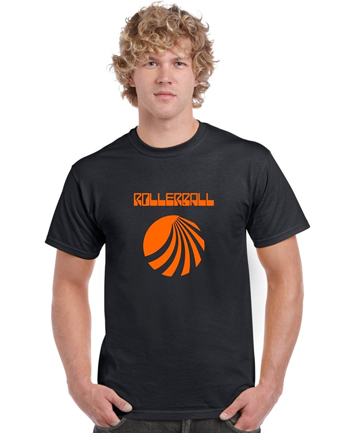 Ameiva Apparel Rollerball 1975 Black T Shirt (XL)
