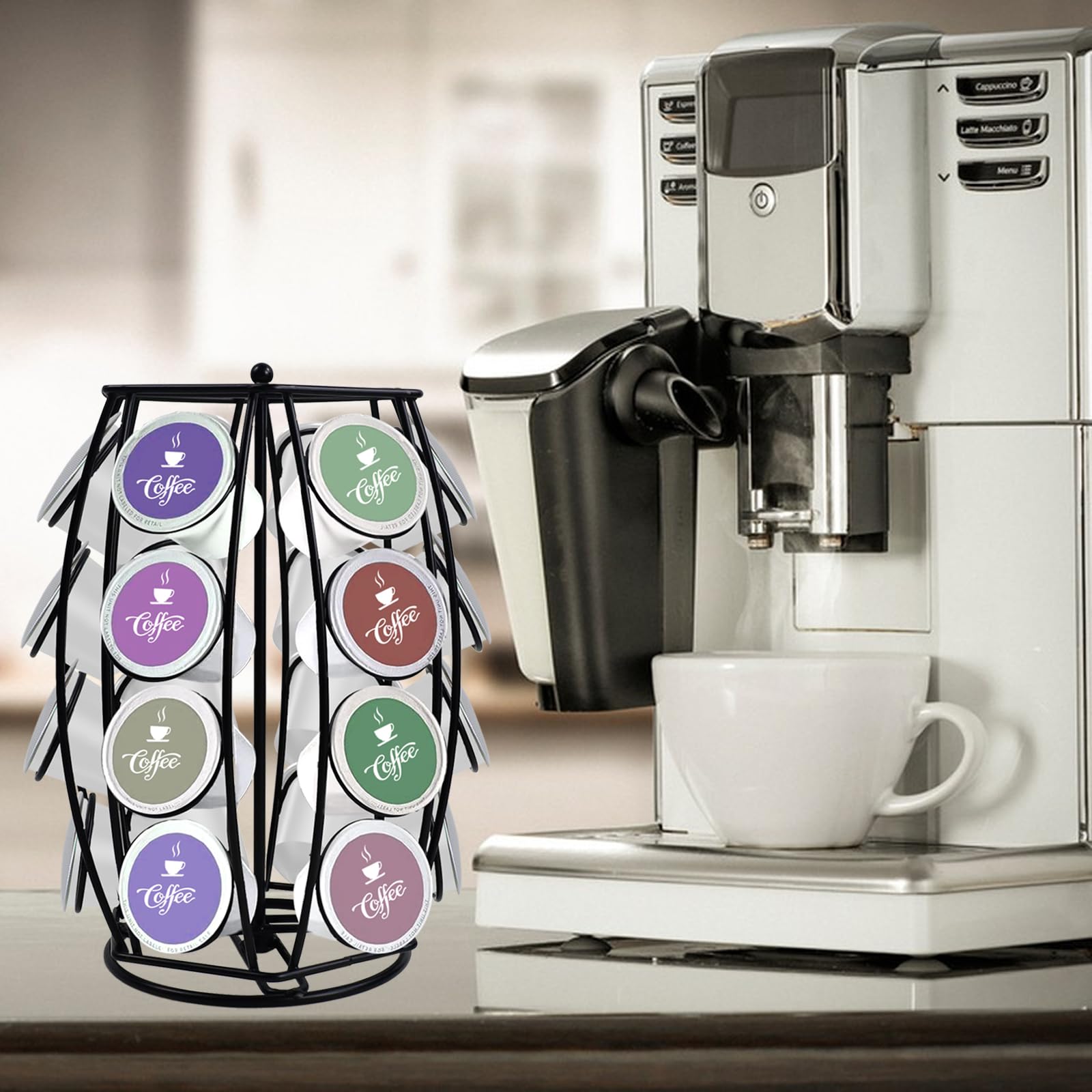 Amazon Keurig Rack Stand Coffee Pod Holder For Keurig K Cup Pods