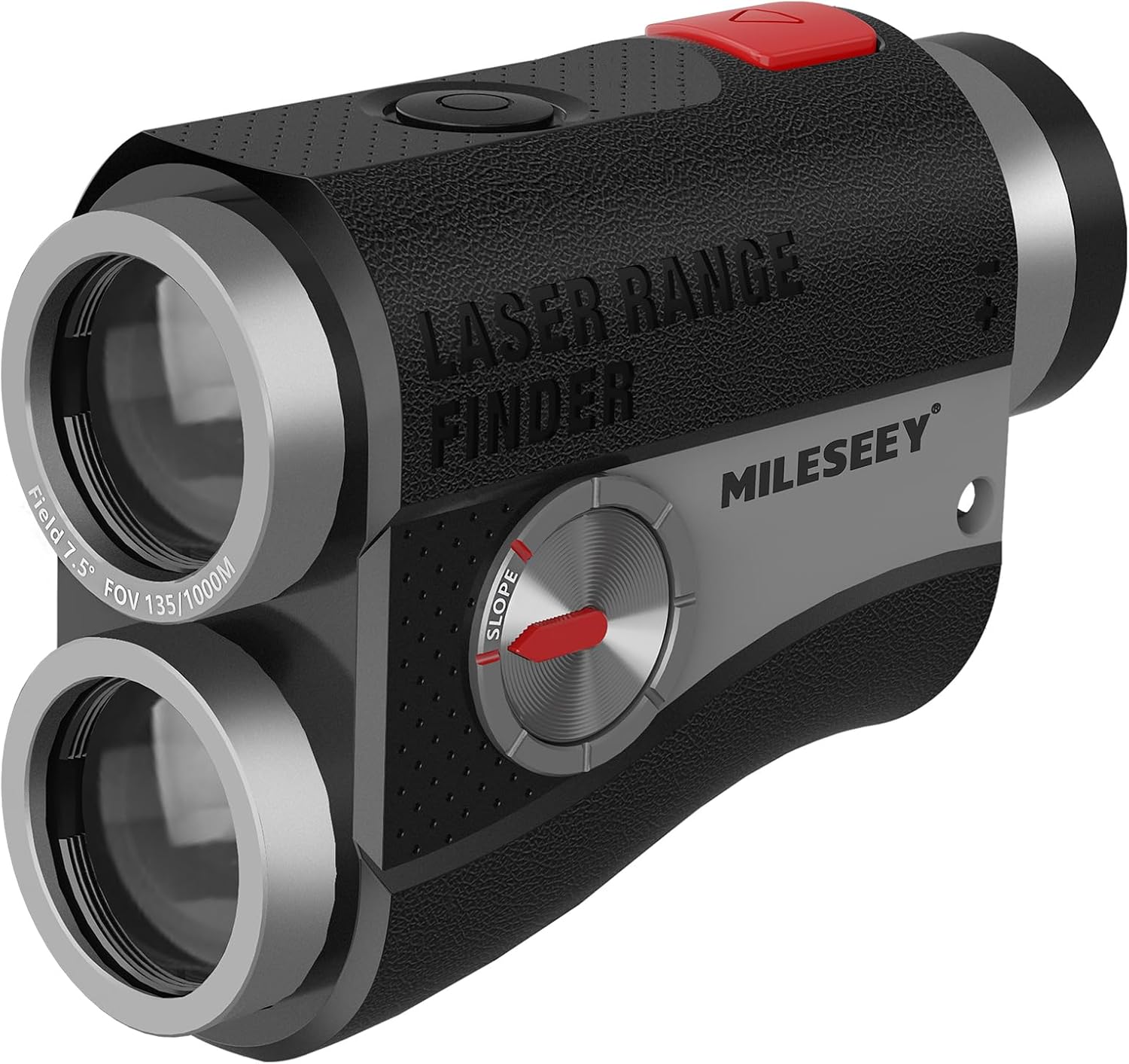 MilESEEY PFS2 Golf Rangefinder with Slope, 1100 Yds Range Finders, ±0.5 Yard Accuracy Laser Rangefinders for Golfing, 450 Yds Flag Pole Locking Vibration, Range Finder Golf Gifts for Men