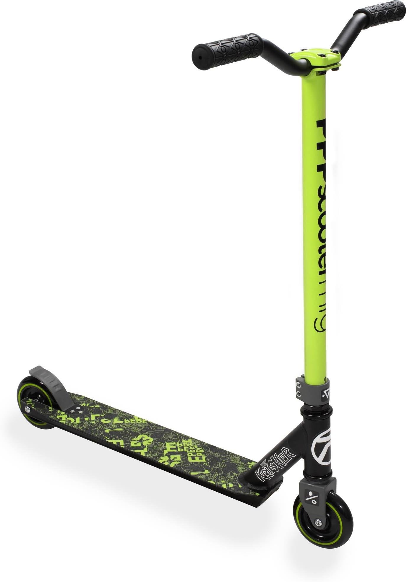 Krusher Pro Freestyle Scooter 100mm/87A hi-impact, solid-core urethane wheels