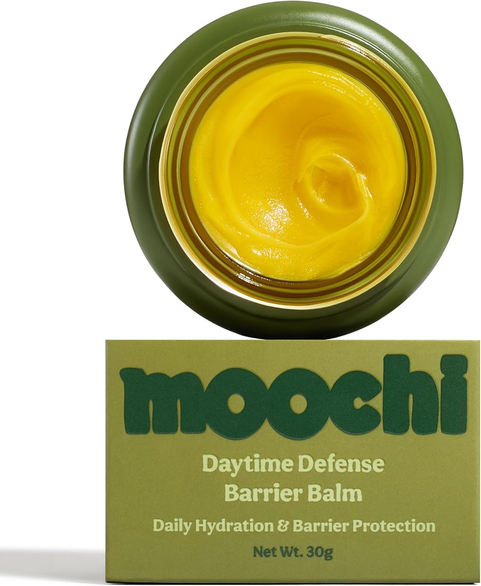 moochi Grass-Fed Beef Tallow for Skin - Daytime Defense Barrier Balm, Face Moisturizer (30g)