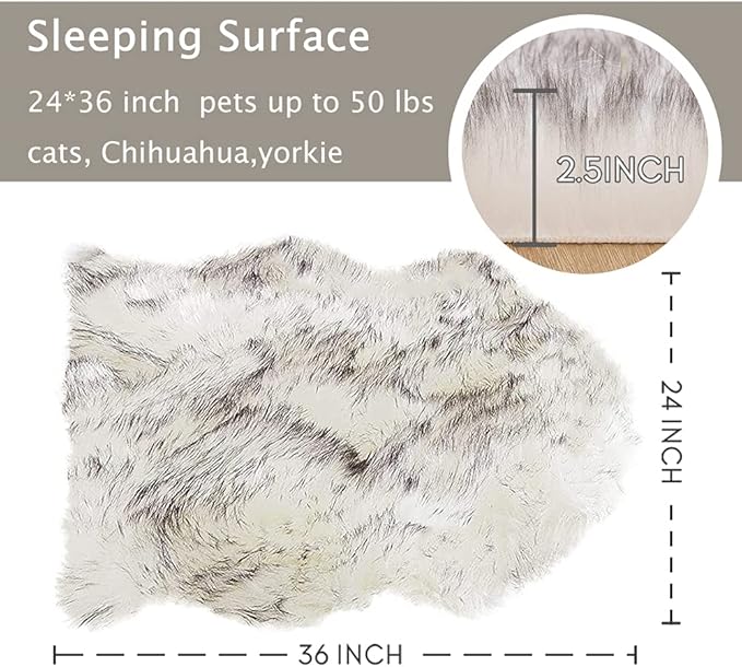 Colchoneta para Perro Pequeño 91cm Ortopédica miniatura 4