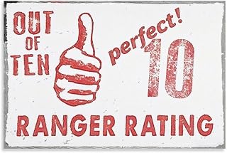 MAIHAIBAO Out of Ten Ranger Rating Full Marks for Excellence Poster Perfect for Kitchen Chef Delicious Food Style 12x18inch(30x45cm)