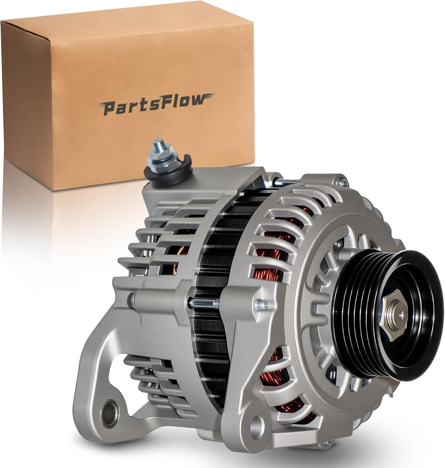 PartsFlow Alternator For 1997 1998 1999 2000 Nissan Pathfinder 12V 90A 231000W001 231000W002 231000W003