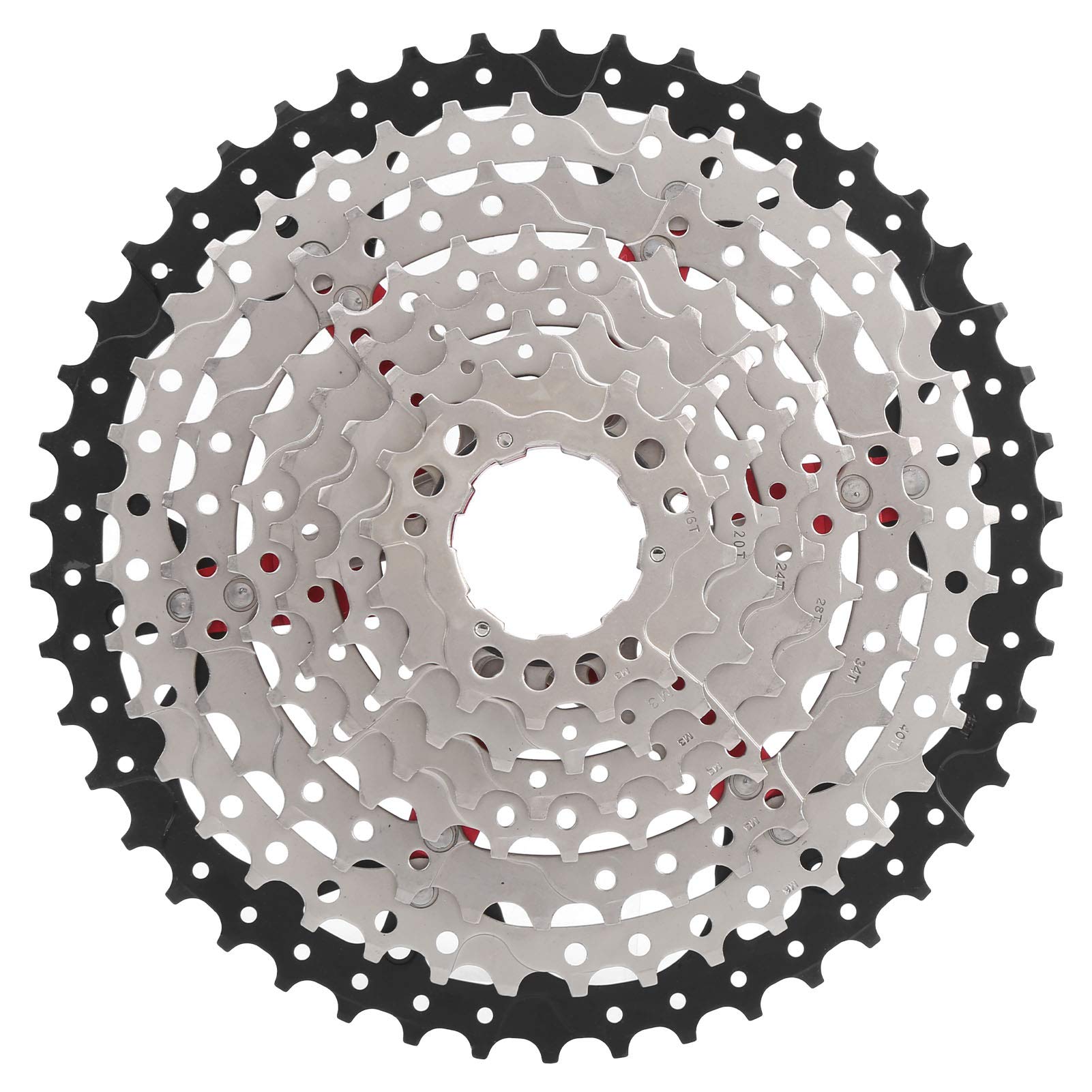 Tbest Speed Cassette Freewheel 46T, Ingranaggio in Acciaio, per Bicicletta