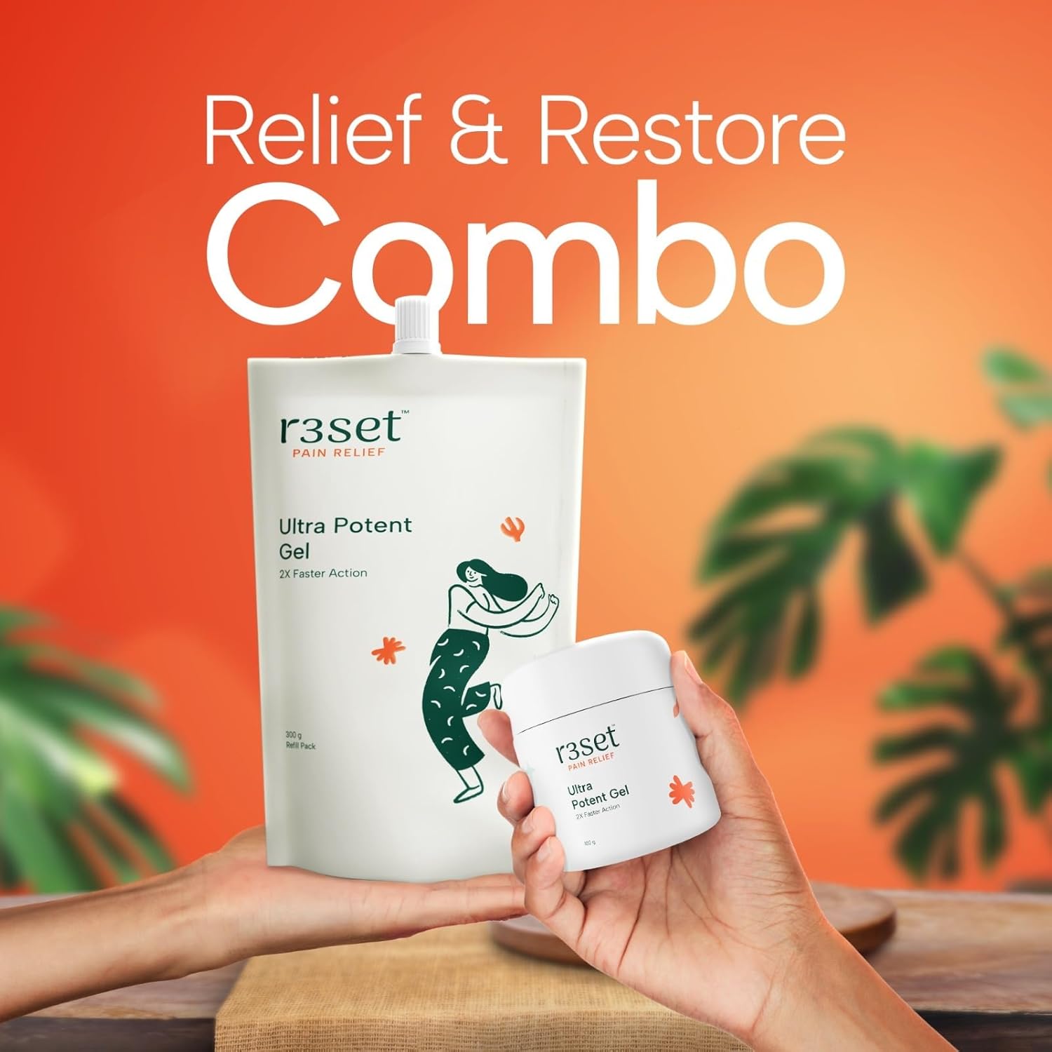 R3Set Ultra Potent Pen Relief Gayle and Refill Combo - (100G + 300G) | Fast absorbed formulas for muscles, joints, back and knee pain. Long lasting, 100% natural | Convenient refill option - no side effects R3Set Ultra Potent Pen Relief Gayle and Refill Combo - (100G + 300G) | Fast absorbed formulas for muscles, joints, back and knee pain. Long lasting, 100% natural | Convenient refill option - no side effects