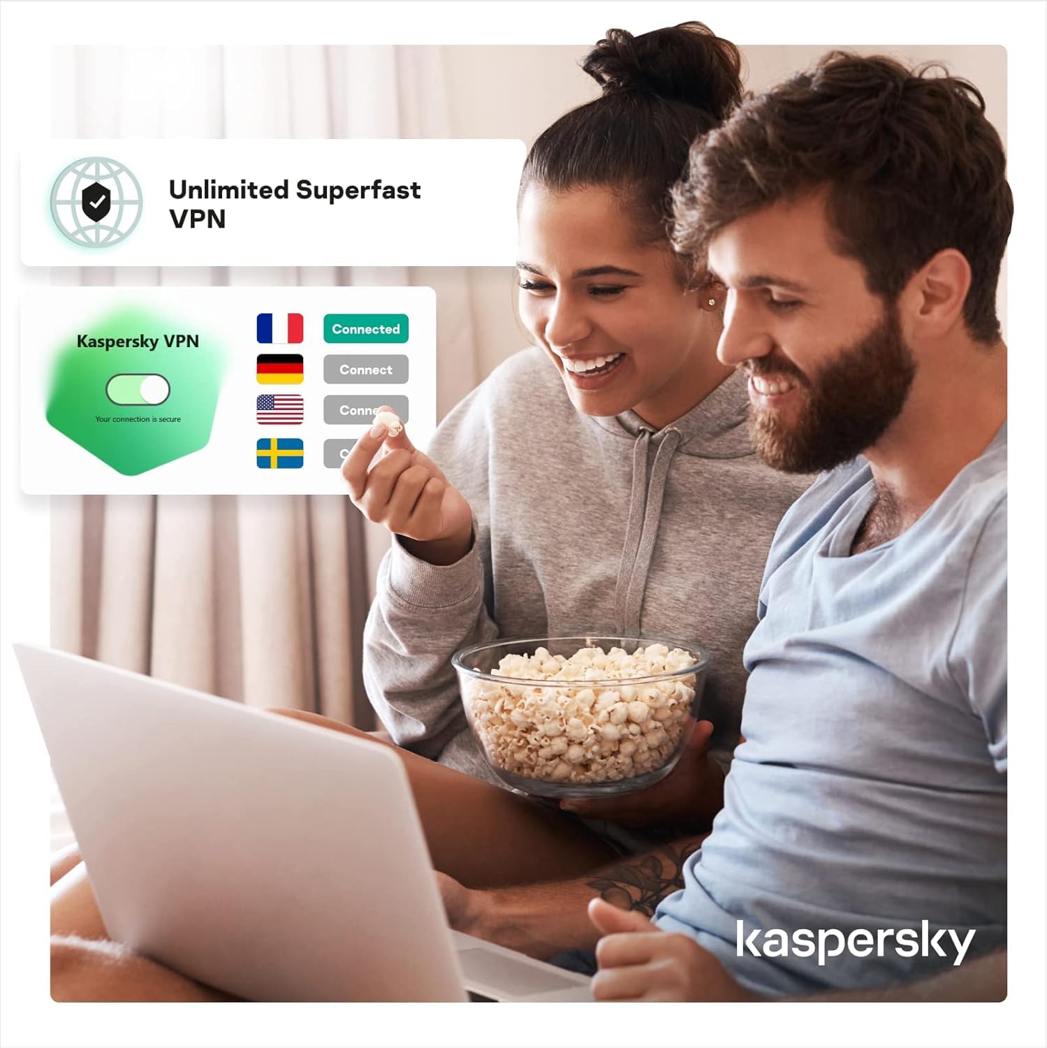 Kaspersky Plus Internet Security 2025 | 3 Devices | 1 Year | Anti-Phishing and Firewall | Unlimited VPN | Password Manager | Online Banking Protection | PC/Mac/Mobile | Activation Code by Post
