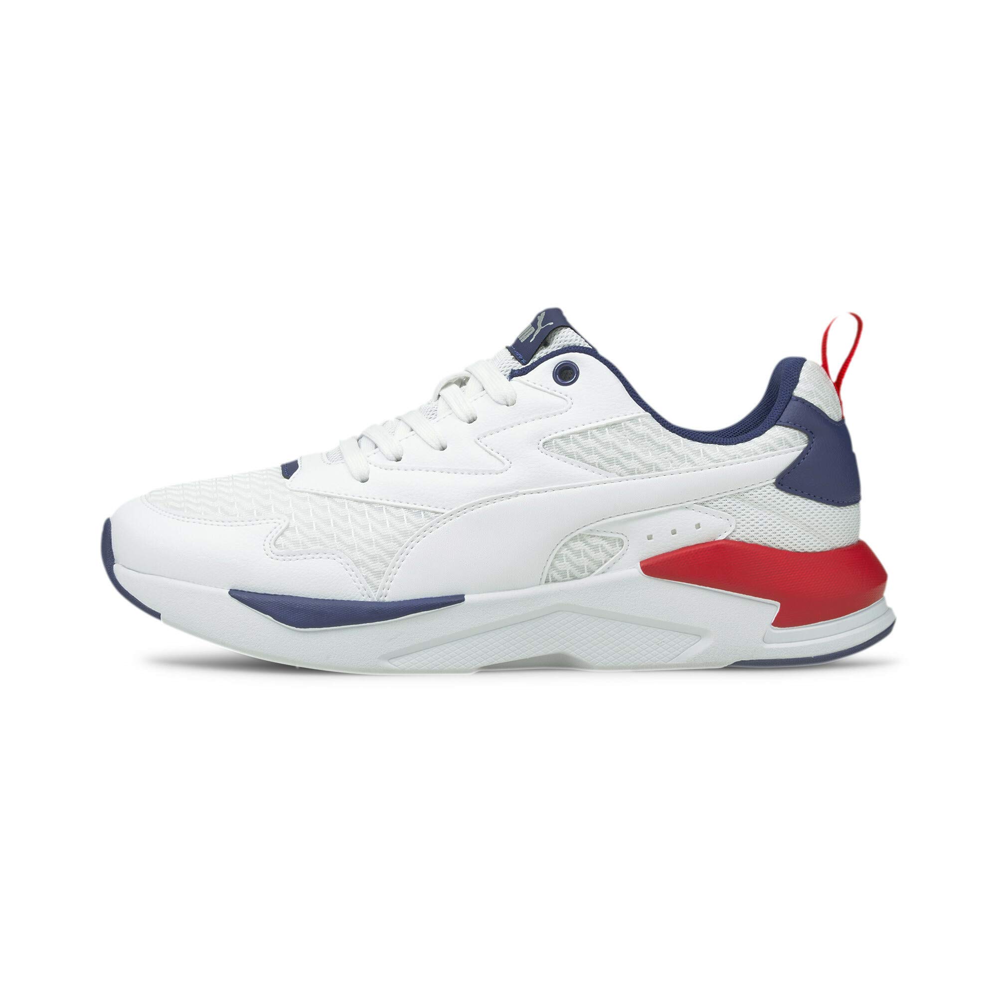 PUMA X-Ray Lite Summer Sneaker White-White-Elektro Blue-Red 7.5:  Amazon.co.uk: Fashion