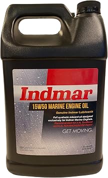 15W-50 High Performance Marine Engine Oil, Full Synthetic, 1 Gallon