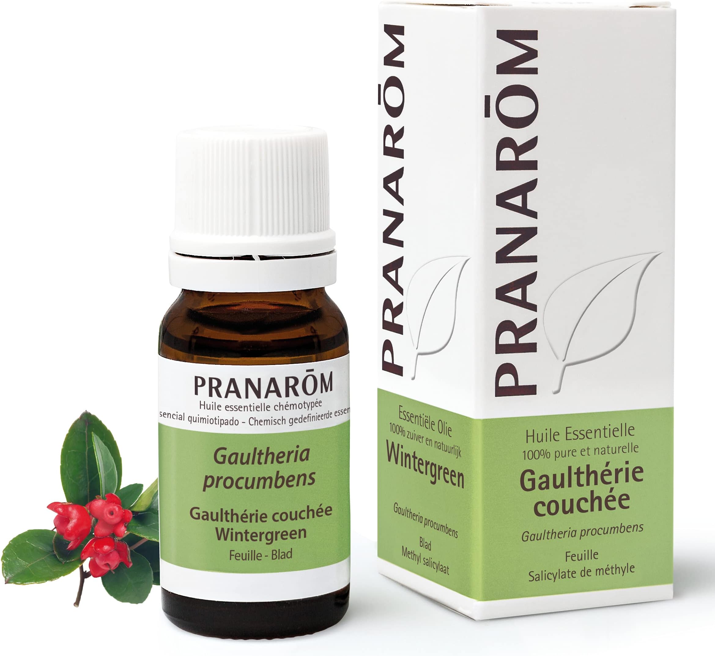 PranaromHuile Essentielle Gaulthérie couchée - 10 ml