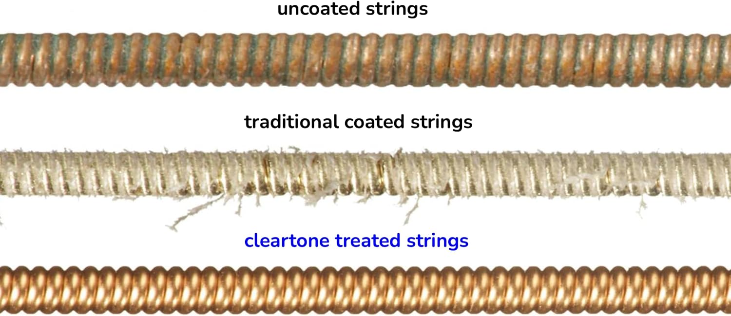 Cleartone 80/20 Bronze Acoustic Strings Extra Light 10-47