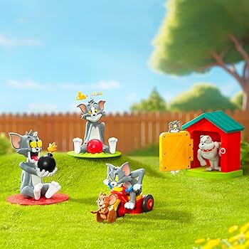Amazon.co.jp: 52TOYS x TOM and JERRY Poor TOM Series Movable