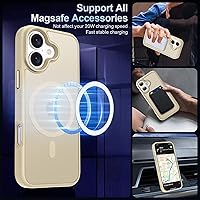 Vista 624 de MOCCA - Funda magnética resistente para iPhone XR de 6.1 pulgadas, compatible con MagSafe, funda con protección contra caídas de grado militar