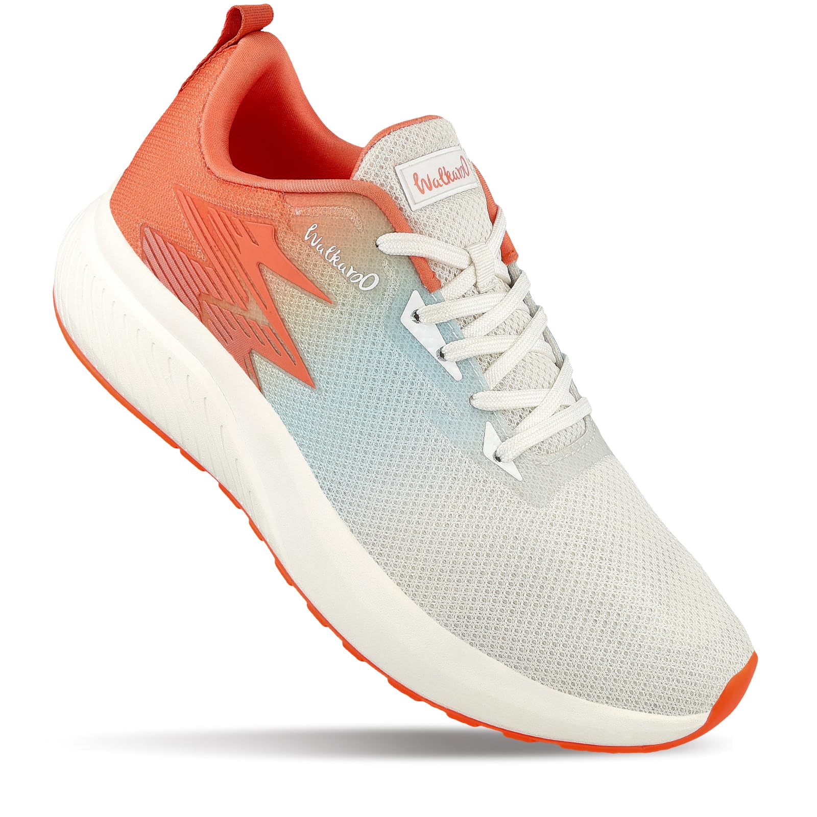 WALKAROO WS9111 Mens Comfortable Walking Shoes for Casual Wear and Regular use - Orange SeaBlue (B0CN1CZTFW) Amazon Price History, Amazon Price Tracker
