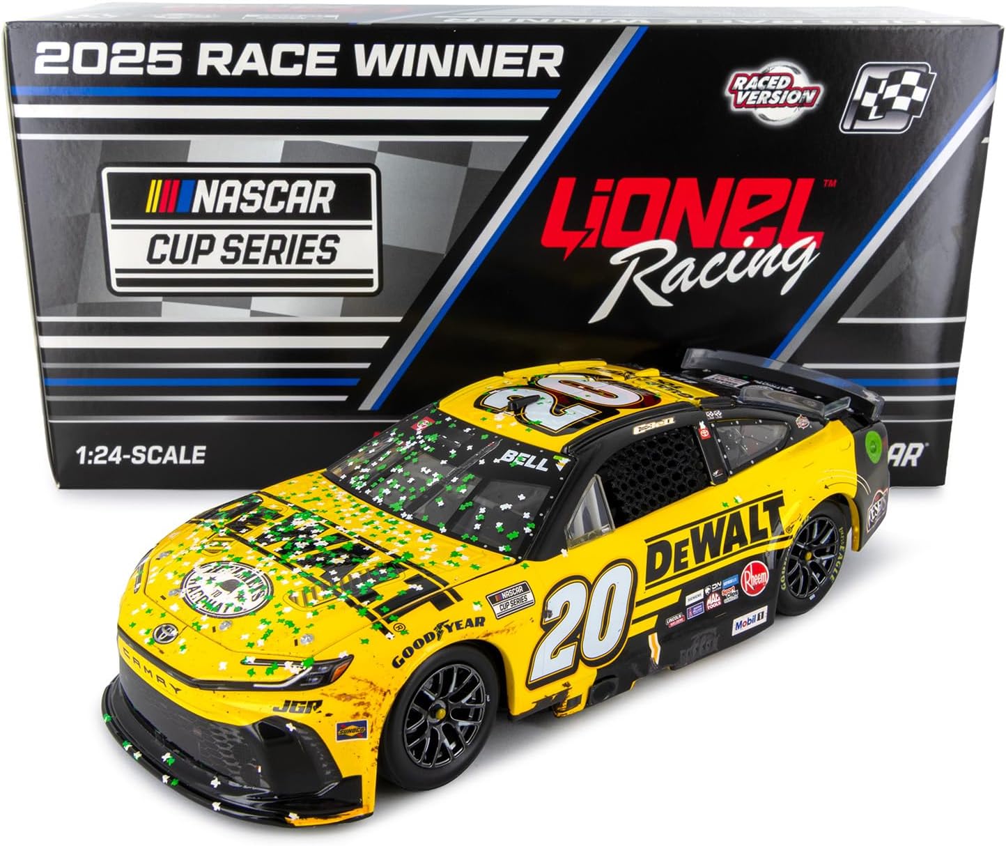Lionel Racing Christopher Bell 2025 COTA Race Win ARC Diecast Car 1:24 Scale