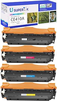 USUPERINK 305A Toner Cartridge Set Compatible for HP 305ABK/C/Y/M,4 Pack