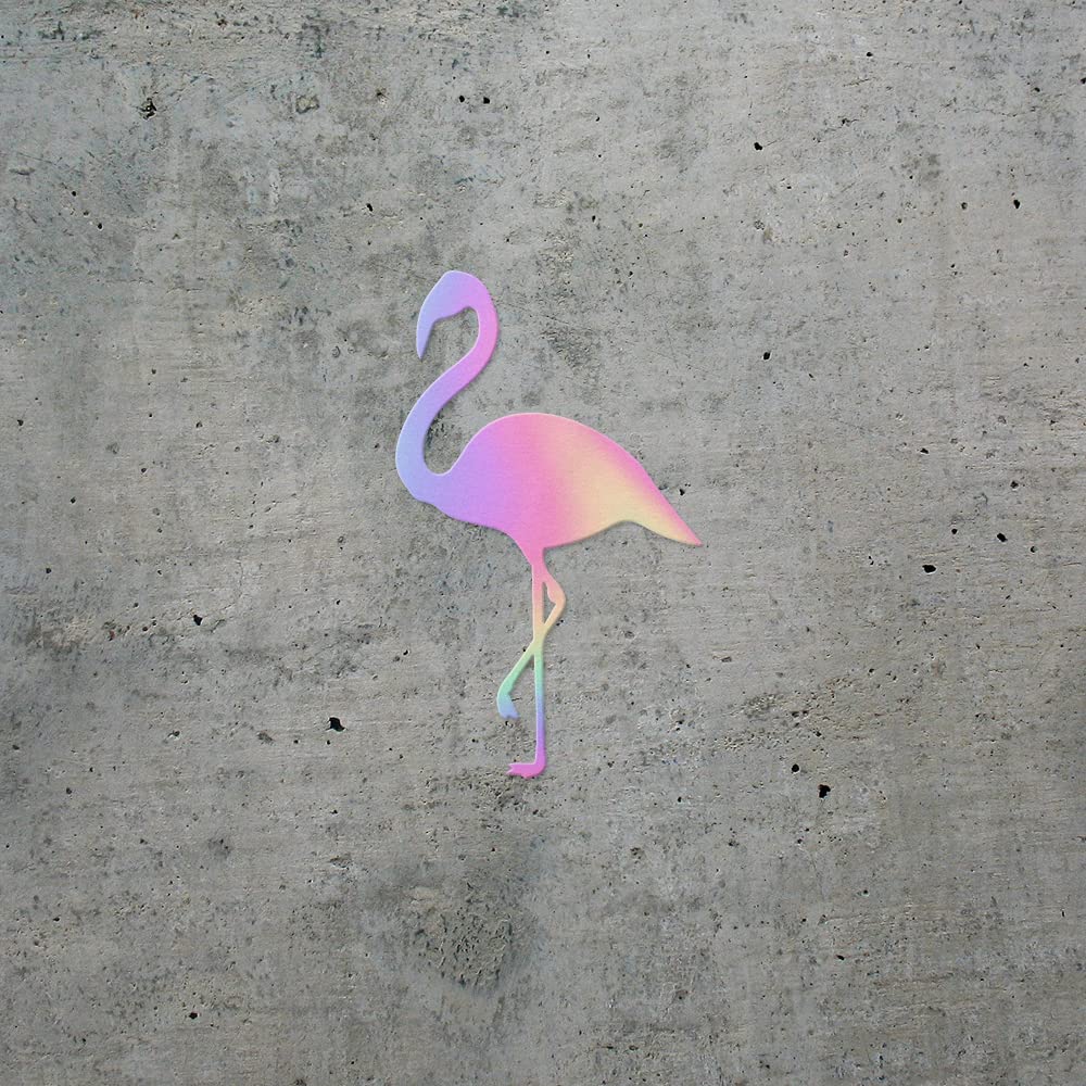 Amazon.com: Transparent Decal Stickers of Flamingo (Hologram