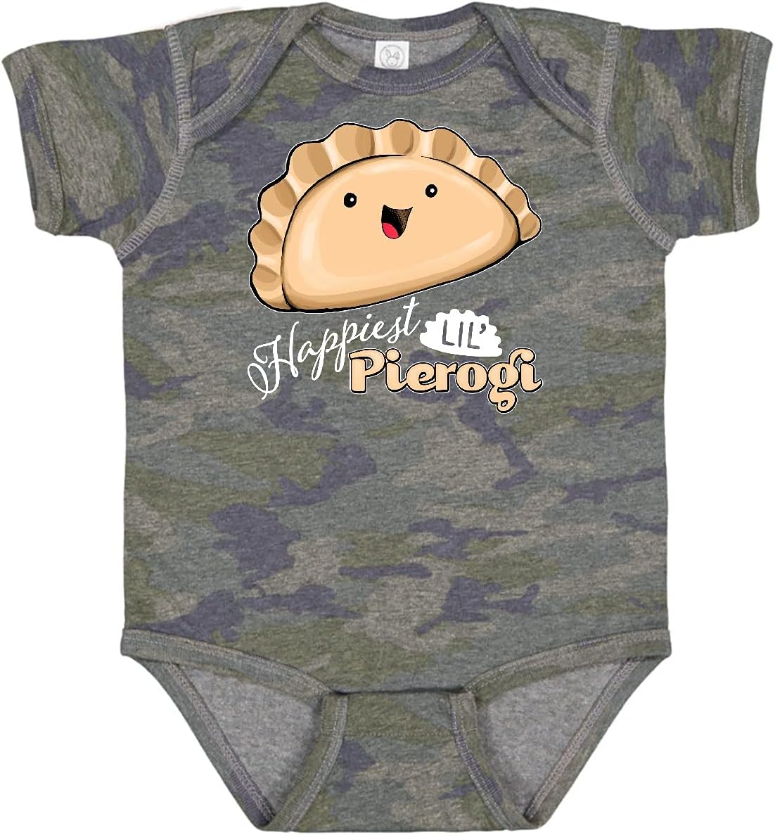 inktastic Happiest Lil' Pierogi Baby Bodysuit