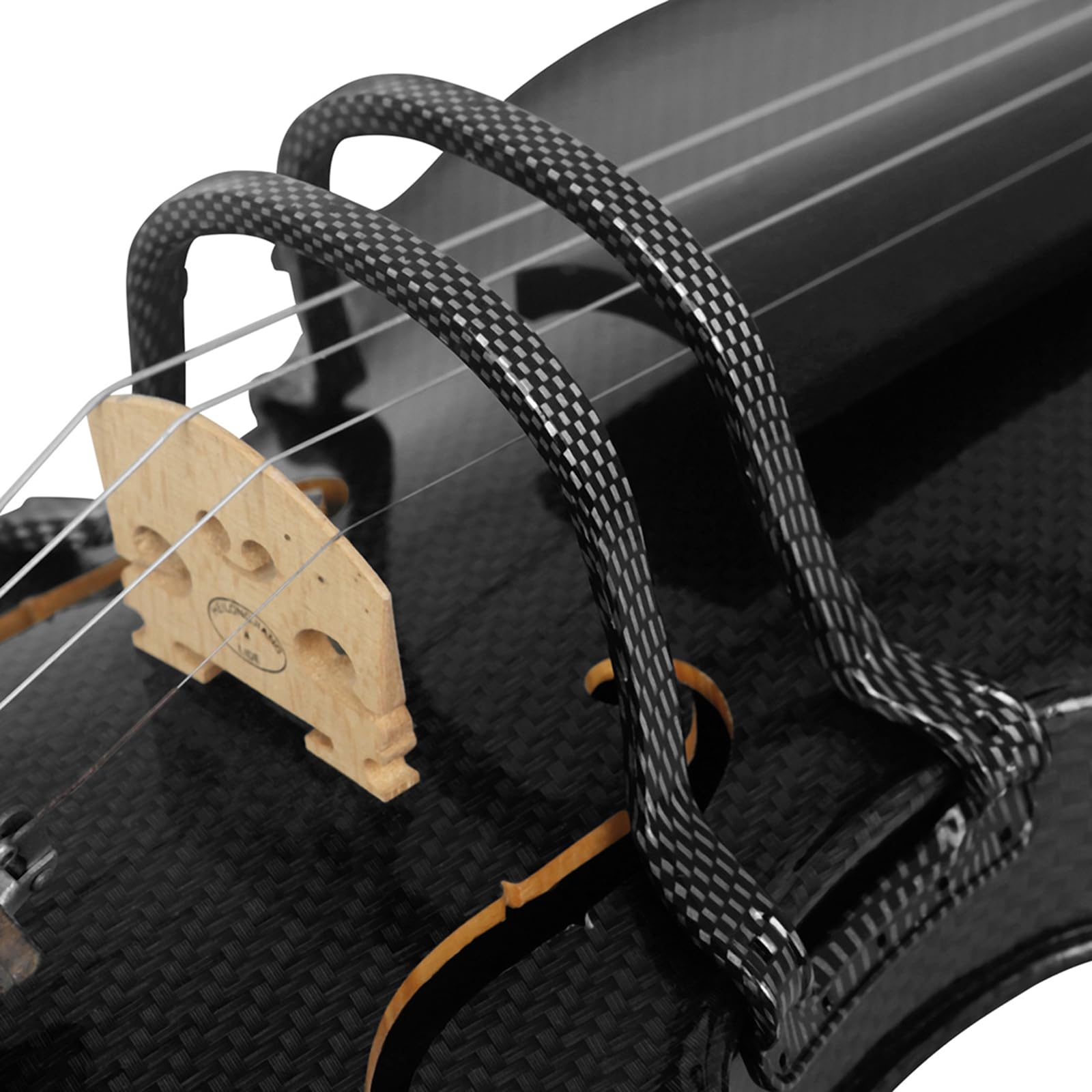 DIIOOMIEEU Violin Bow Straighten Collimator Guide Tool for Beginner Training Exercise Black Violin Collimator Corrector Guide Tools