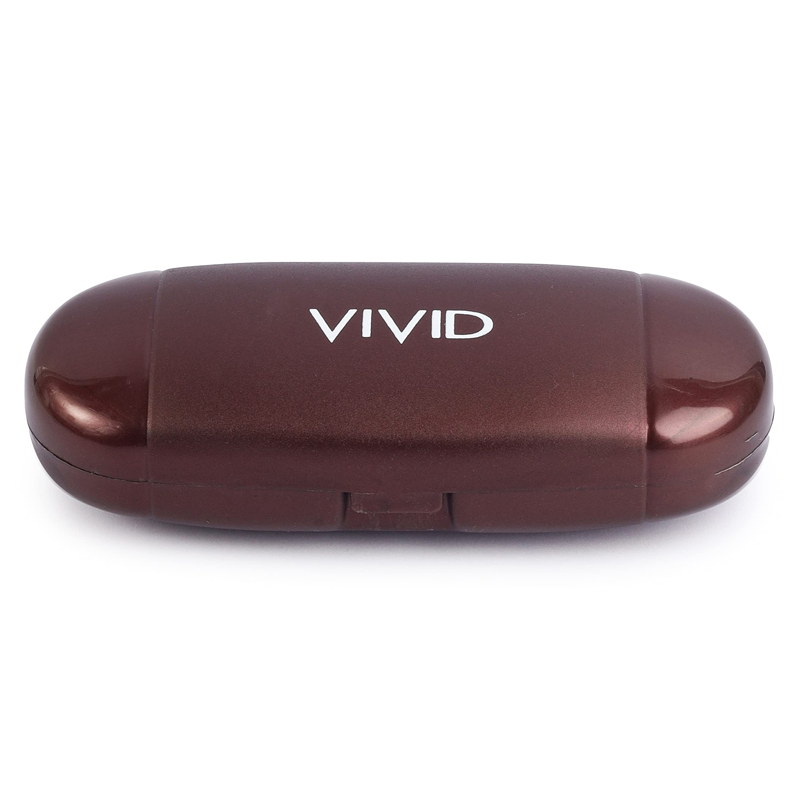 Vision Unisex Adult Lightweight Eyewear Specs Case Cover | Protect Eye Glasses | Plastic | Spectacles | Closure - Button | 3 in 1-image-20