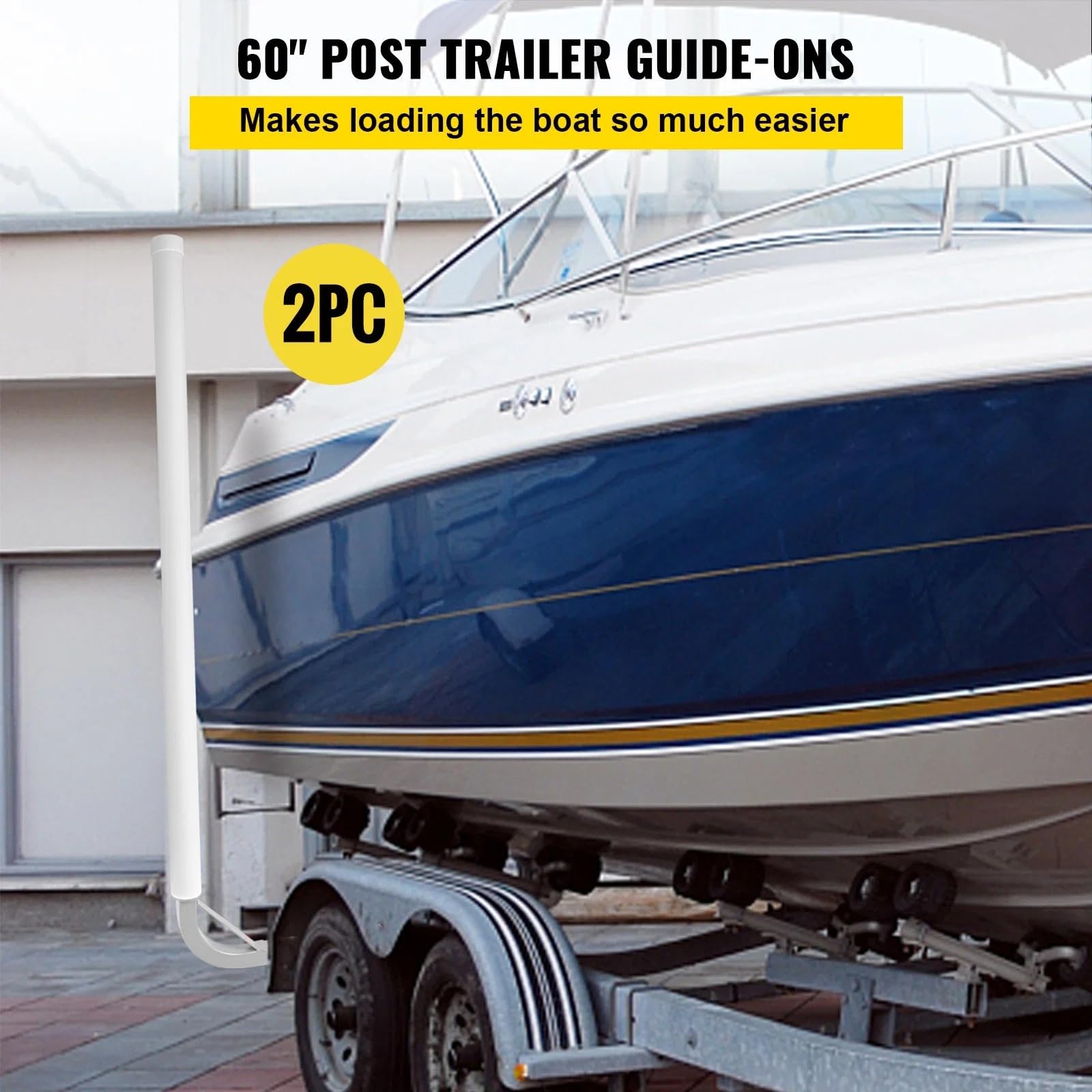 ECILKUC Boat Trailer Guide-on, 60