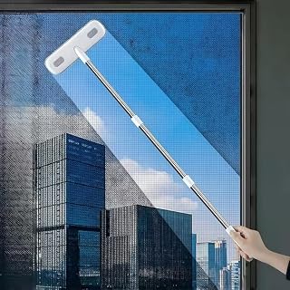 Boolavard Magic Window Cleaning Brush with a Telescopic