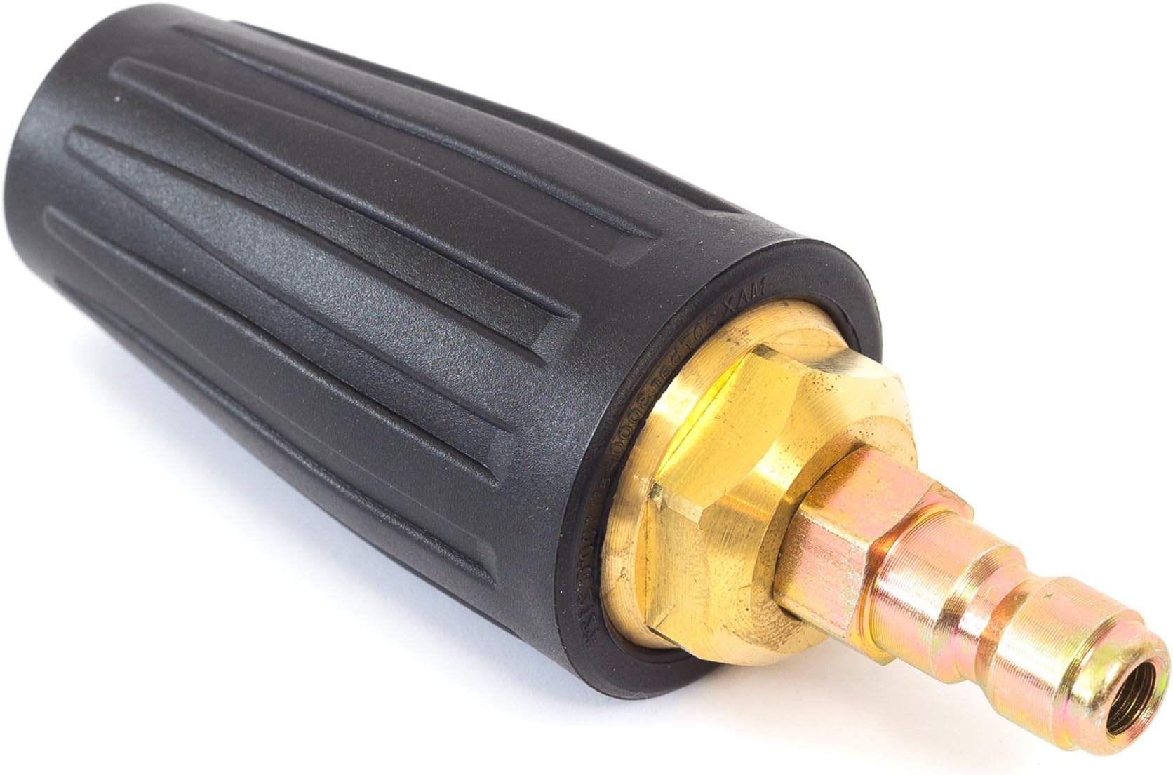 ✦ Rotating Turbo Spray Nozzle ✦ 3600 PSI 250 bar ✦ with ¼” Quick Connect for Water High Pressure Washer, by WASPPER