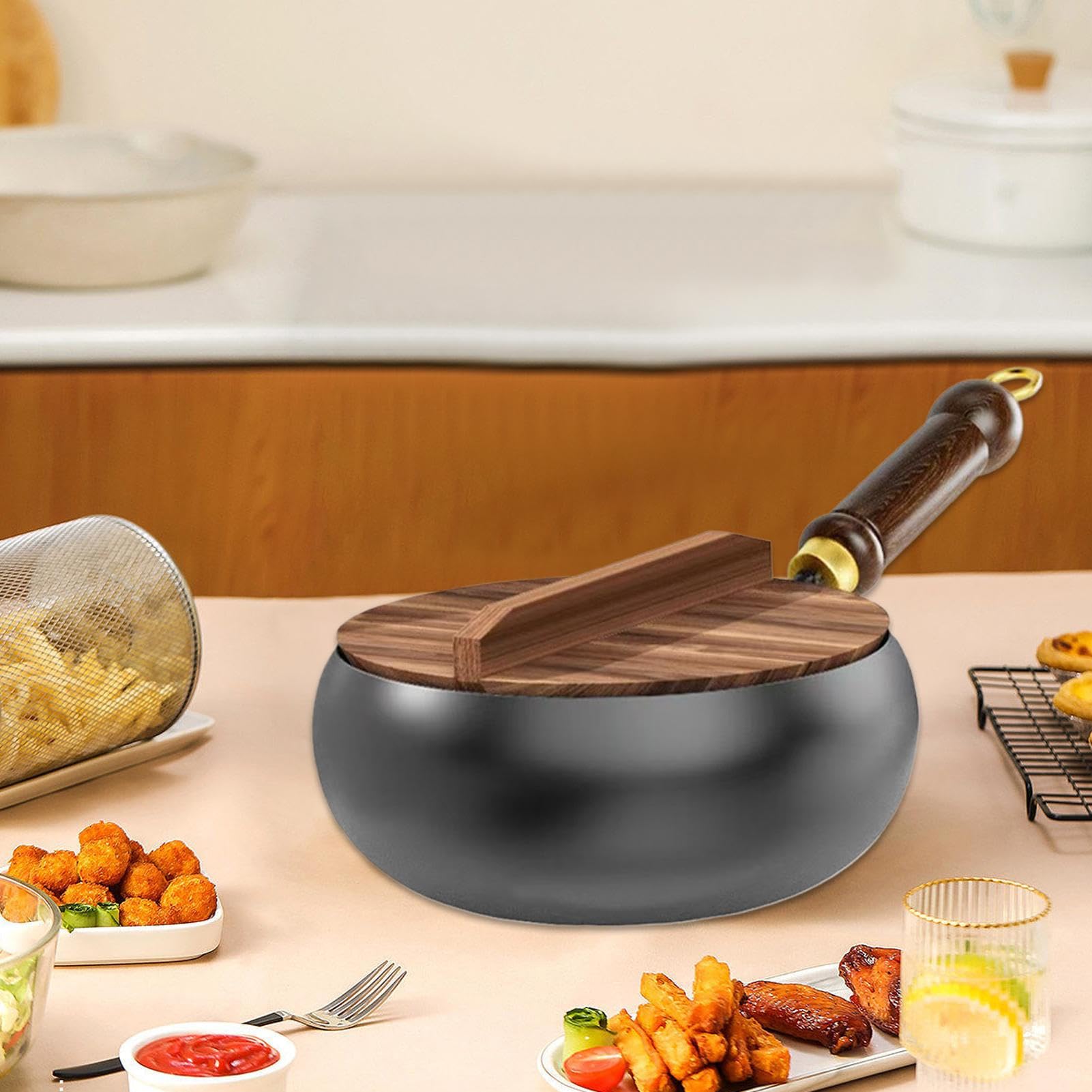 Home Fry Utensilio Resistente al Calor para Cocinar en Placa Eléctrica