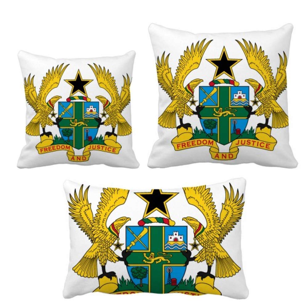 Coussin Ghana Afrique pour revitaliser un salon terne avec un motif emblematique