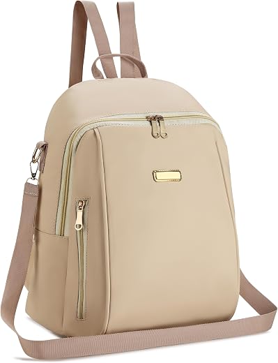 SKUGG Elegant Women's Multi-Function Backpack Stylish Anti-Theft Travel Bag with Shoulder Strap Lightweight & Spacious Cas...