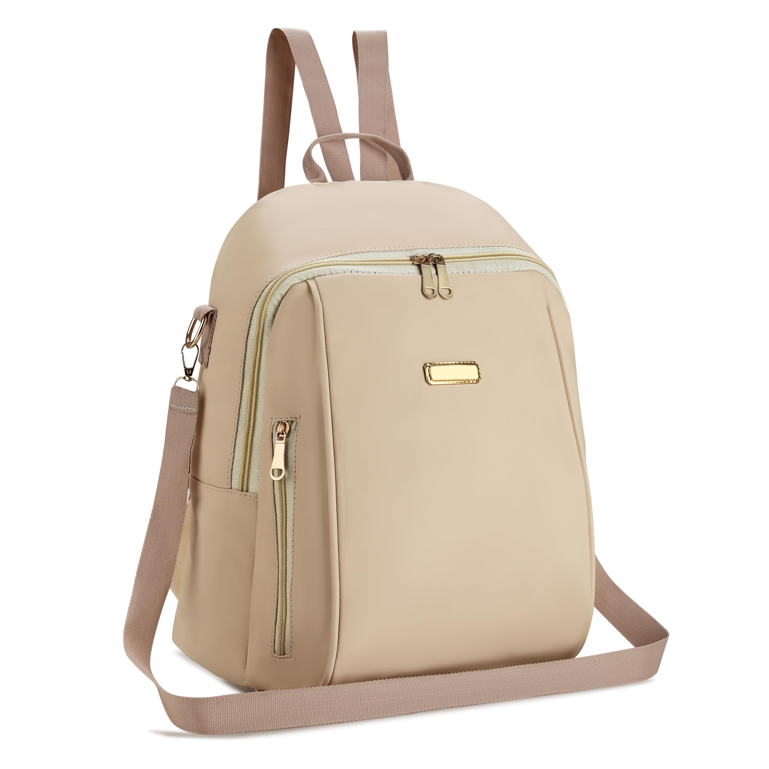 Elegant Women's Multi-Function Backpack | Stylish Anti-Theft Travel Bag with Shoulder Strap | Lightweight & Spacious Casual Daypack College Office Girls Handbag Purse