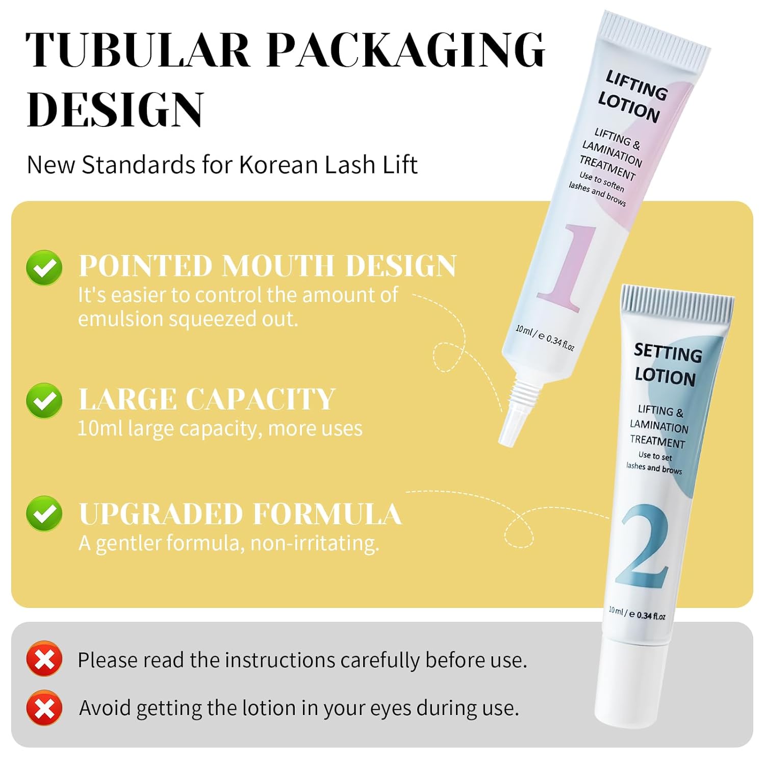 Lash Lift and Color Kit, Brow Lamination Kit with Color, DIY Eyelash Perm Curling for Voluminous Lashes and Brows, Home and Salon Use – Libeauty