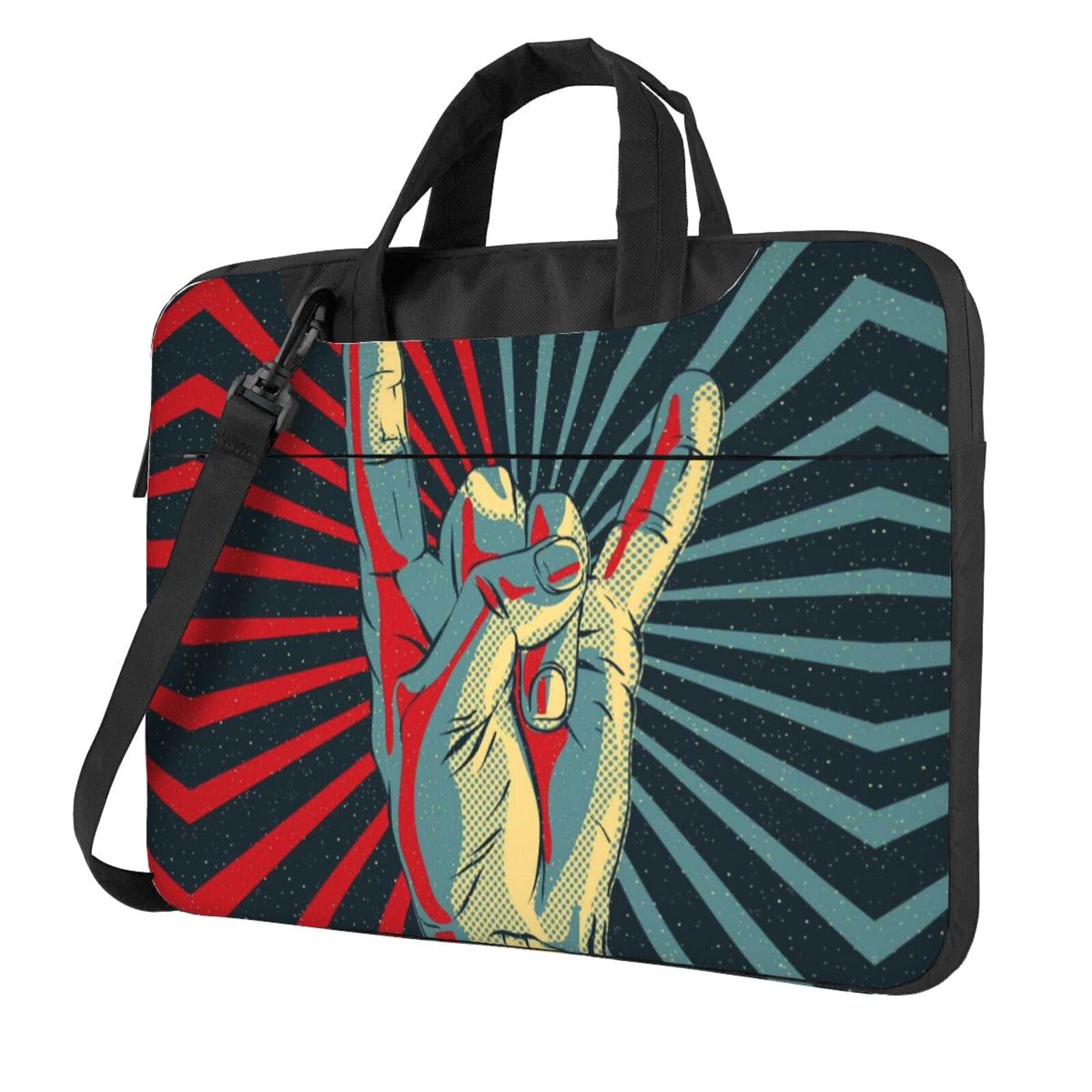 Funda bandolera de portátil 14 pulgadas resistente con compartimentos FOX 8