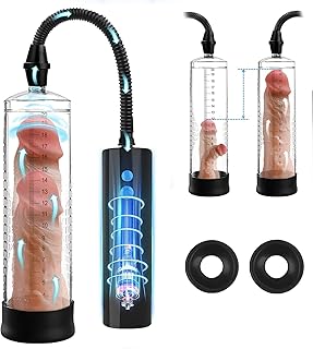 Electric Penis Vacuum Pump,Instant Erection and Penis Enlargement with 3 Suction Modes. Rechargeable Automatic Masturbator for Men, Penis Enlargement Extend Pump, ED Treatment for Men,Adult Toy