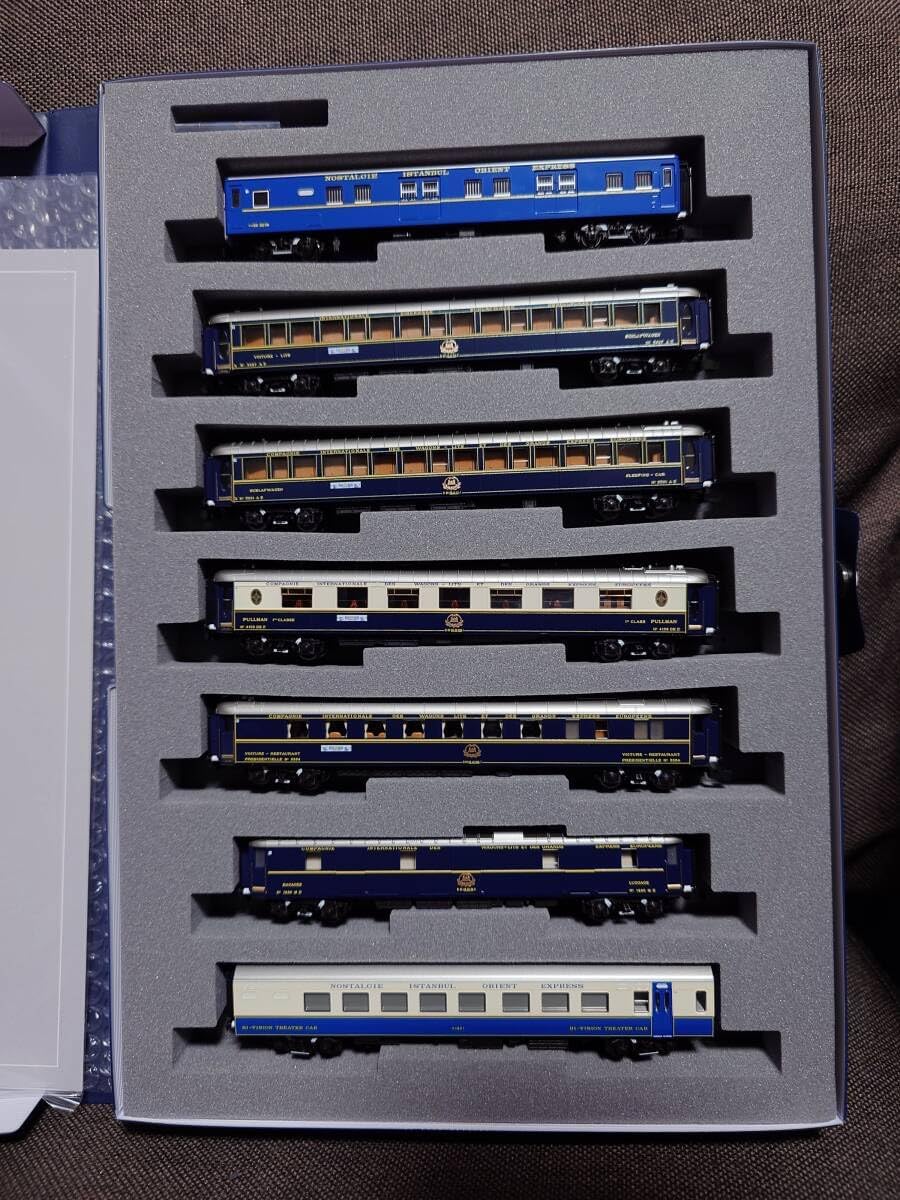 KATO10-561オリエントエクスプレス7両基本セット10-562 6両増結 KATO オリエントエクスプレス'88 10-561 7両基本／10-562 6両増結 | 約