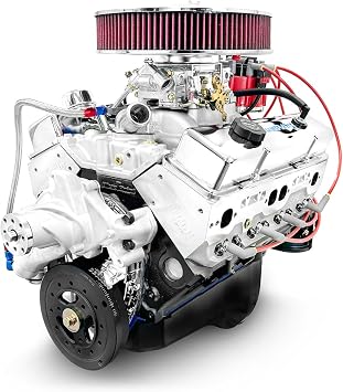 BluePrint Engines GM Small Block Compatible 383 c.i. Engine - 436 HP - Deluxe Dressed - Carbureted