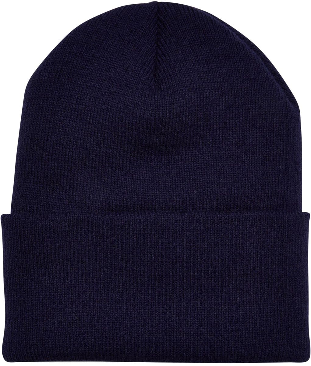 Flexfit Unisex YP Classics Thinsulate Cuffed Beanie Beanie Hat, Navy,